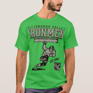 Pittsburgh Valley Ironmen Football - ACFL 1963 T Shirt