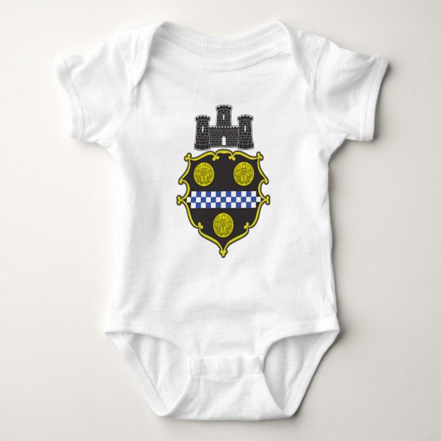 Pittsburgh vapensköld t-shirt (Framsida)
