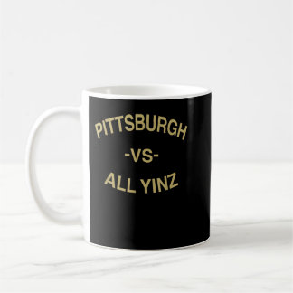 Pittsburgh vs. All Yinz City Pride for Pittsburgh Kaffemugg