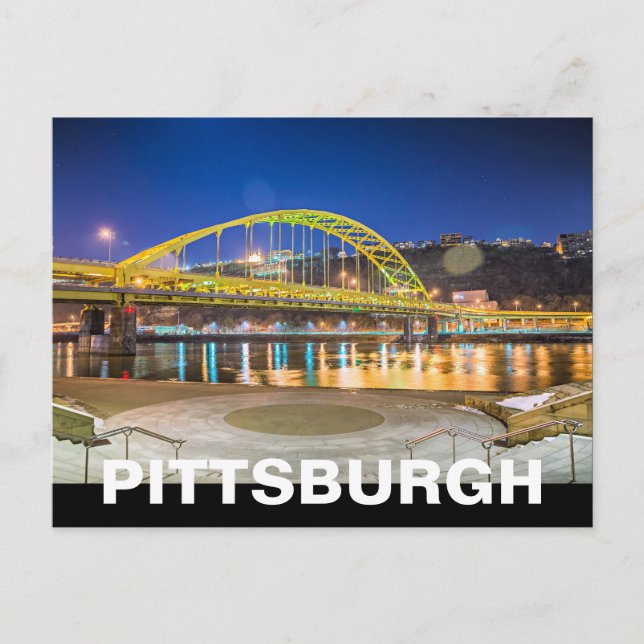 PITTSBURGH VYKORT (Framsida)