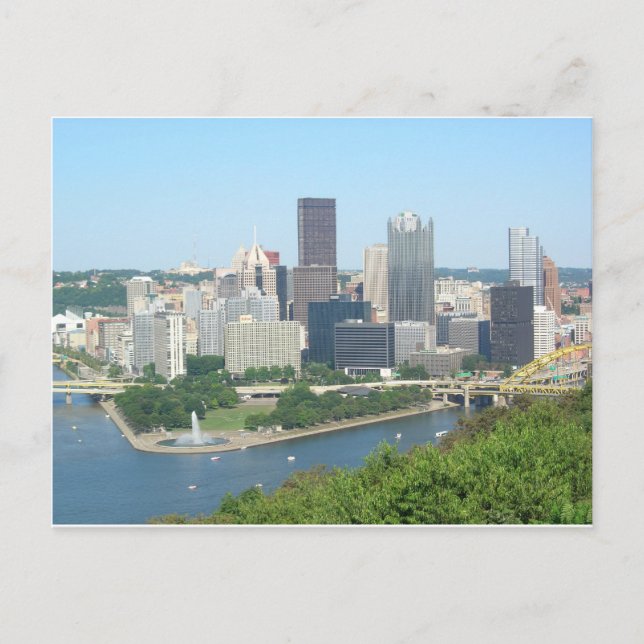 Pittsburgh Vykort (Framsida)