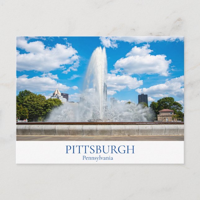 Pittsburgh Vykort (Framsida)