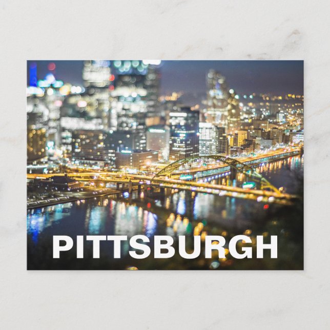 PITTSBURGH VYKORT (Framsida)