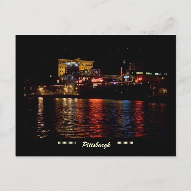 Pittsburgh-vykort - Station Square Vykort (Framsida)