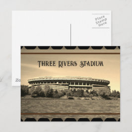 Pittsburgh vykort - Three Rivers Stadium