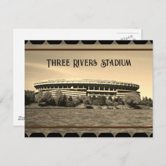Pittsburgh vykort - Three Rivers Stadium
