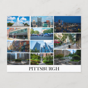 Pittsburgh-vykort Vykort