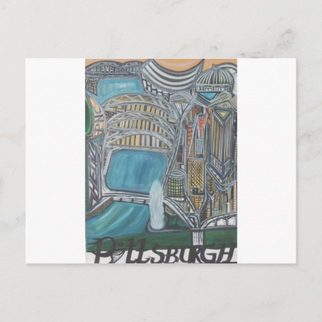 Pittsburgh Wc Vykort (Framsida)