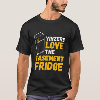 Pittsburgh Yinzers älskar Baset-kylen T Shirt