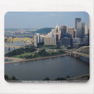 Pittsburghs guld- triangel, Pennsylvania, USA Musmatta