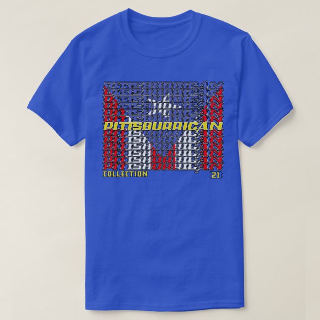Pittsburrican-samlingen T Shirt (Design framsida)
