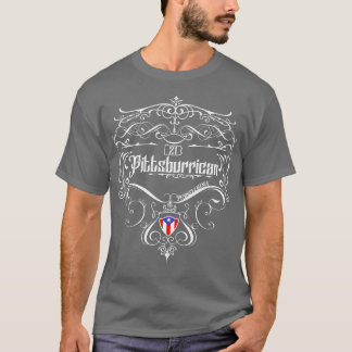 Pittsburrican Vintage Stil T Shirt