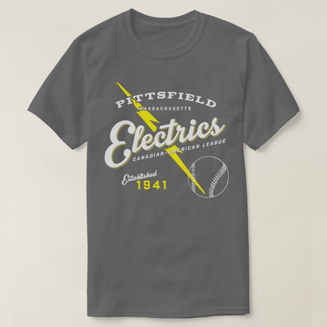 Pittsfield Electrics T Shirt (Design framsida)