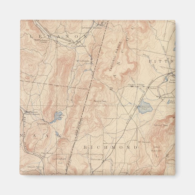 Pittsfield, Massachusetts Magnet (Framsidan)