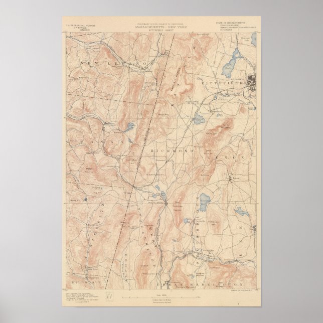 Pittsfield, Massachusetts Poster (Framsidan)