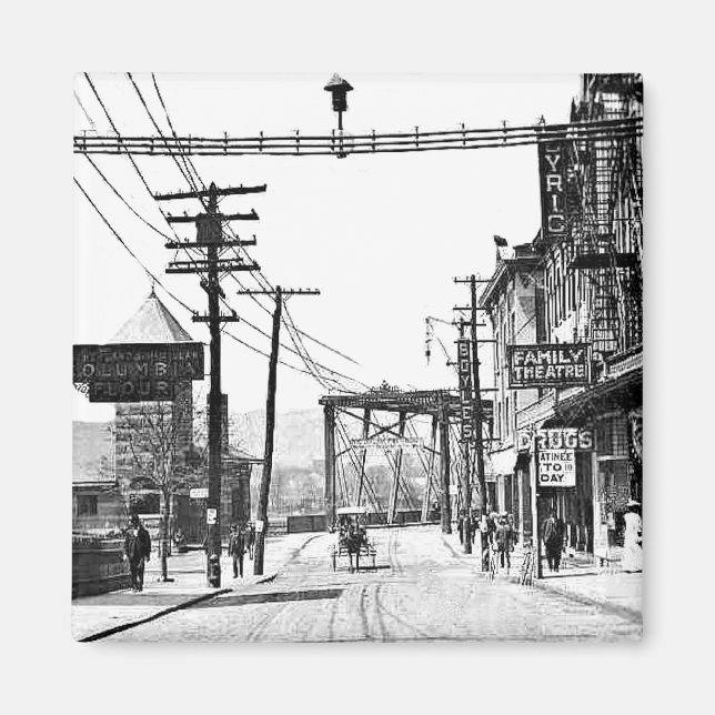 Pittston Pa. Magnet (Framsidan)