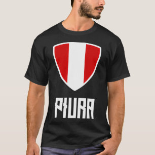 Piura Peruvian Flagga Roots Heritage Peru T Shirt