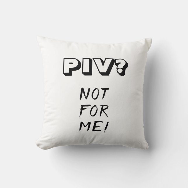 PIV/Heterocaptivity som är dubbelsidiga kudder Kudde (Framsida)