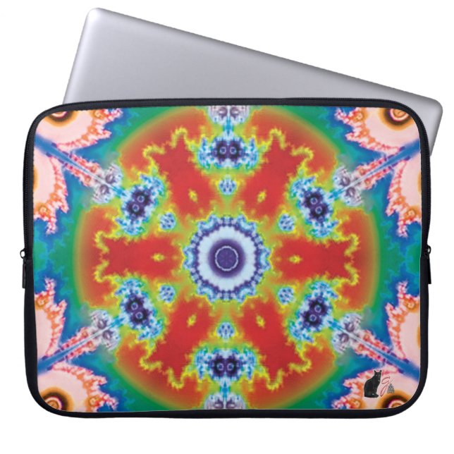Pivitol Kaleidoscope Laptop sleeve (Framsidan)