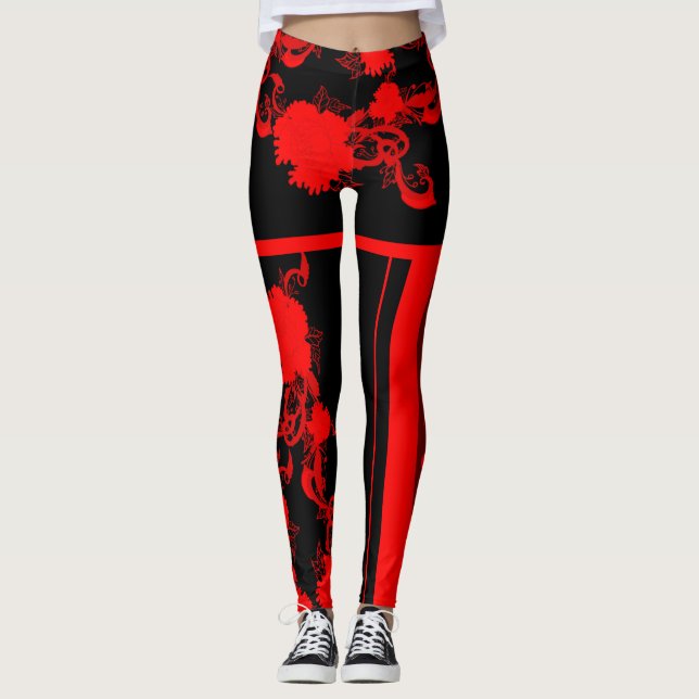 pivoine rouge leggings (Framsida)