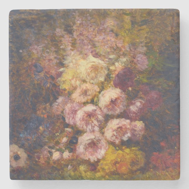 Pivoines - Félix Ziem Stenunderlägg (Framsidan)
