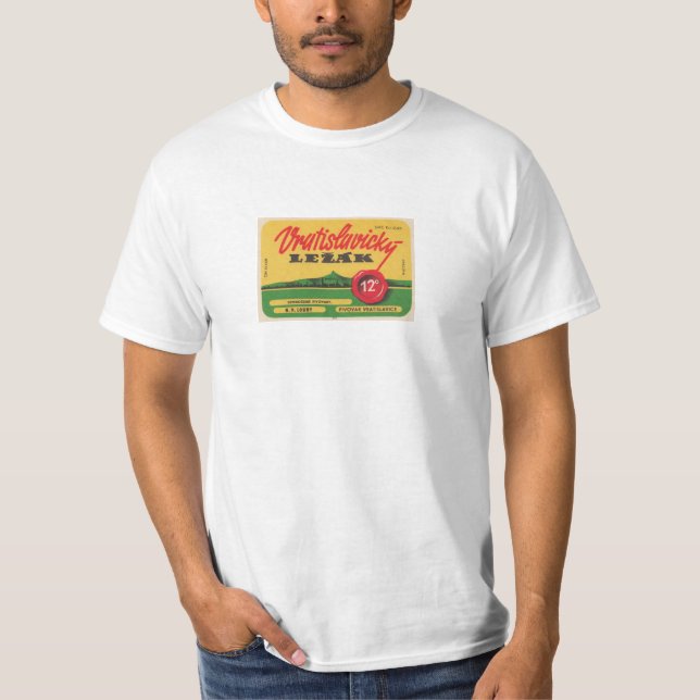 Pivovar Vratislavice T-shirt (Framsida)