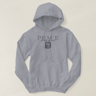 PIWNEED PEACE (IWWN) 2 HOODIE