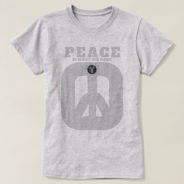 PIWWNEED PEACE (IWWN) T SHIRT (Design framsida)