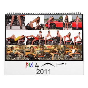 PIX vid MP 2011 modellerar kalendern Kalender
