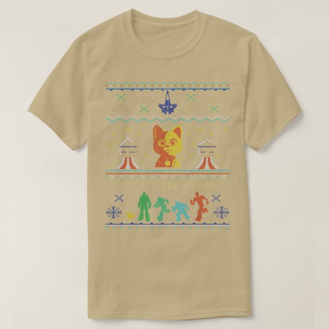 PIXAR Lightyear Sox Ugly julsötare T Shirt (Design framsida)