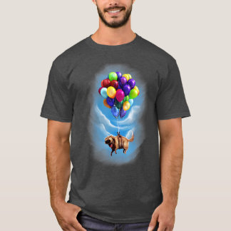 Pixar Up-Grävt bubblor T Shirt