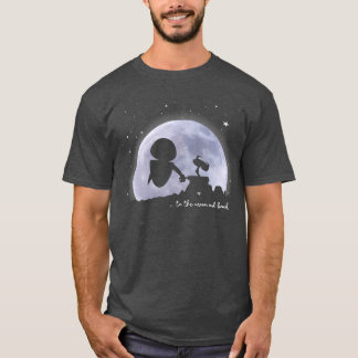 Pixar WallE Kväll till Måne och bak T Shirt