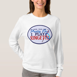 Pixart Ringette nätt ansikte T-shirt