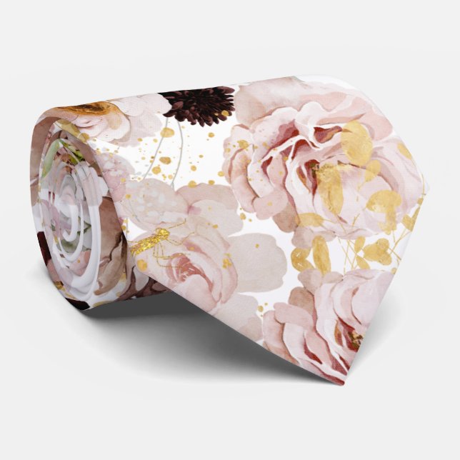 PixDezine Boho H2 Dammiga rosor Burgunder Mums Slips (Rullad)