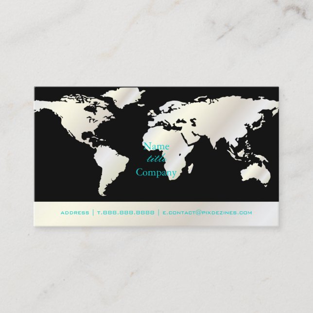 PixDezine Going Global visitkort (Framsida)