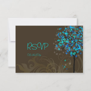 PixDezine osa blue maple löv/DIY-bakgrund Kort
