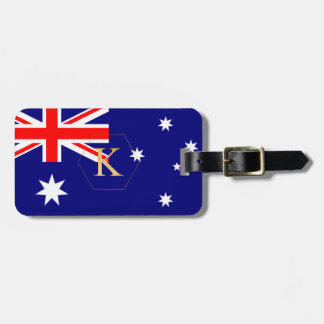 PIXDEZINER AUSTRALIAN FLAGGA + DIY MONOGRAM BAGAGEBRICKA