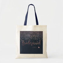 PIXDEZINER BRIDESMAID FAUX RO GULD CONFETTI