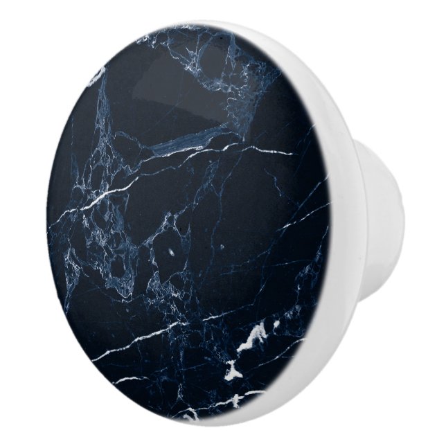 PIXDEZINER MIDNIGHT BLUE MARBLE KNOPP (Höger)