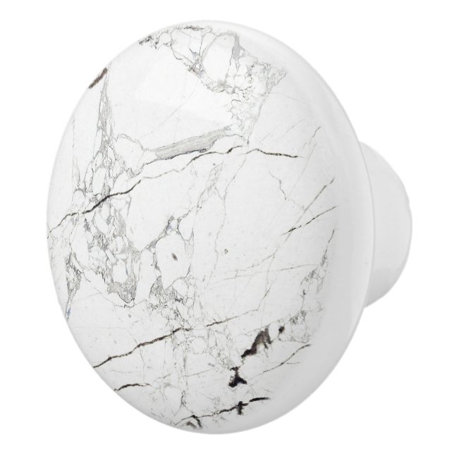 PIXDEZINER WHITE MARBLE KNOPP (Höger)