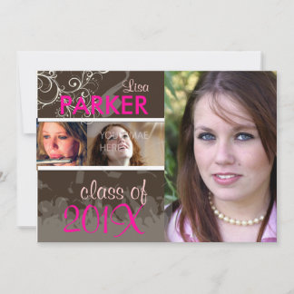 PixDezines 2011 Examen/Foto/Kappa+Genomförkläde Inbjudningar