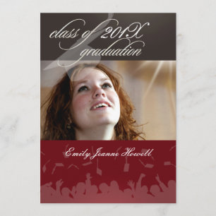 PixDezines 2011 Examen/Foto/Mössa+Kappa Inbjudningar