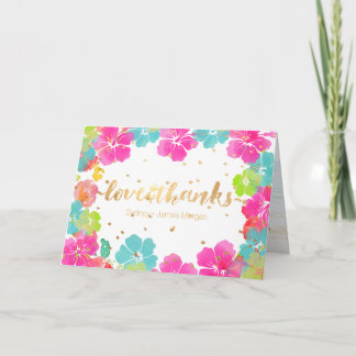 PixDezines Aloha Hibiscus Leis/Tack Tack Kort