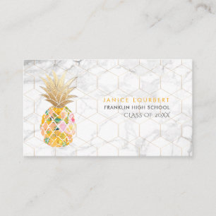 PixDezines ALOHA PINEAPPLE/GOLDEN ROD/FAUX GULD
