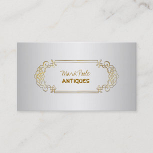 PixDezines antique scrollss/diy färg Visitkort