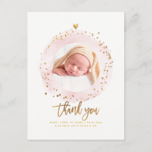 PixDezines Baby Shower Tack Watercolor Ram Vykort
