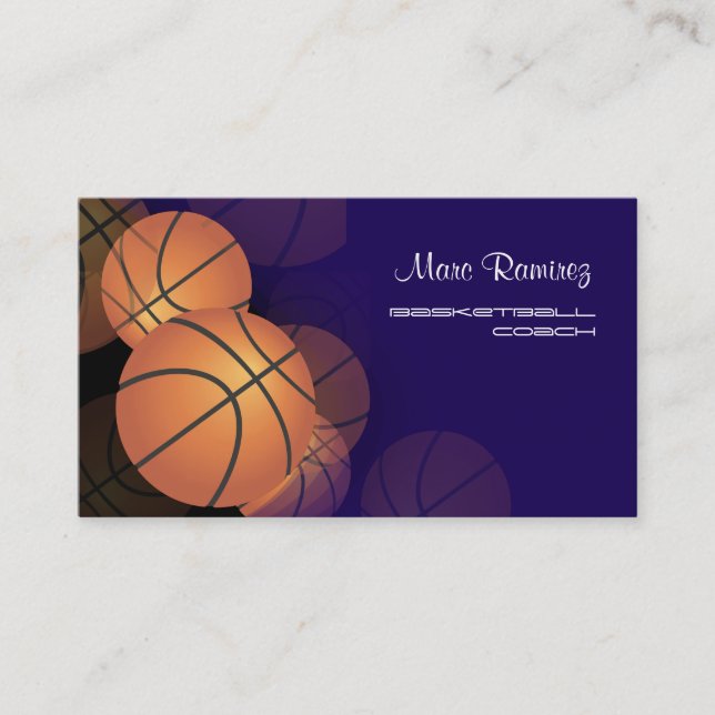 PixDezines Bakgrundsfärger för basketkort/DIY! Visitkort (Framsida)