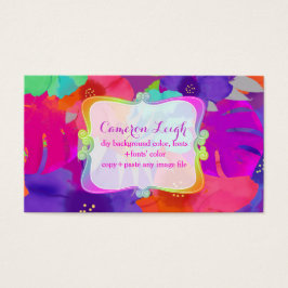 PixDezines bali kai/vattencolor påverkar Visitkort