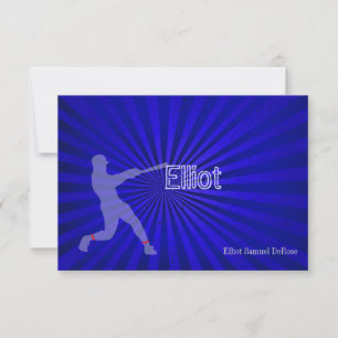PixDezines Baseball Tack, platta Tack Kort