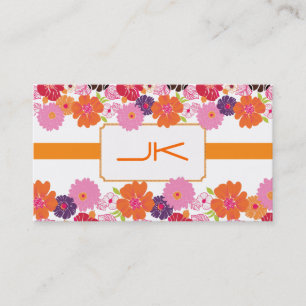 PixDezines-Blommigt ~ Alegre Visitkort